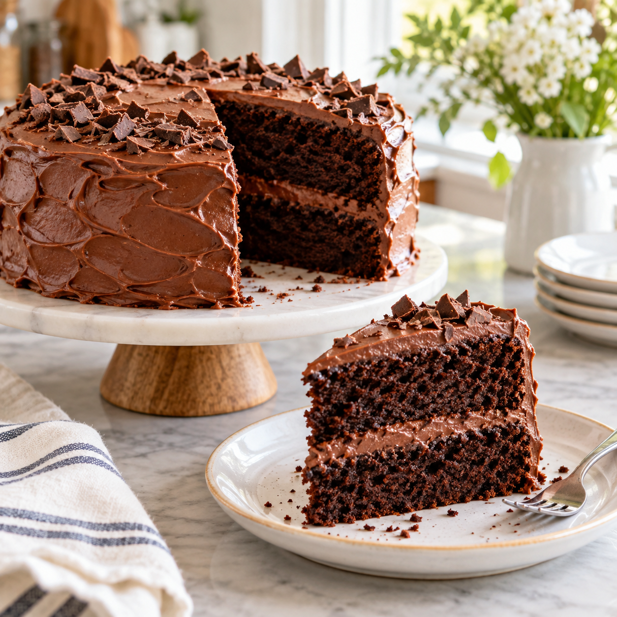 Southwestern Chocolate Hazelnut Cake